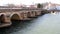 The Old Bridge, Ponte Velha, across Nabanus River, in the old town, Tomar, Portugal