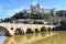 The Old Bridge and Saint Nazaire Cathedral