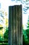 Old broken Greek mythology pillar.