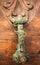 Old bronze doorhandle