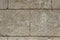 Old brown brick wall background. Horizontal color photo