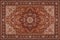 Old Brown Persian Carpet Texture, abstract ornament