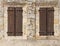 Old Brown Shutters