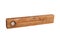 Old brown wooden spirit level