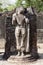 Old Buddha statue in Polonnaruwa in Sri Lanka