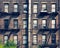 Old Buiding facade in Manhattan