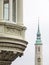 Old building and tower of the trinity church, Goerlitz, Saxony, Germany