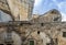 Old buildings in a Coptic part of the complex of the Basilica of the Holy Sepulchre in Jerusalem