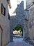 Old buildings and historic houses in the heart of Pican settlement - Istria, Croatia / Stare gradjevine i povijesne kuce u jezgri