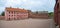 Old buildings inside the fortified Landskrona castle served as a prison before