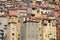 old buildings in Menton cityscape France