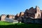 Old buildings and ruins at Targoviste Royal Court (Curtea Domneasca)