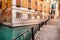 Old buildings Venice, Italy. Facilities in water after flood. Concept tourism.