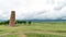 Old Burana tower located on famous Silk road, Kyrgyzstan