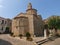 Old byzantine orthodox church in a Greek Village.