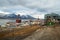 Old cable car for coal transportation, Svalbard, Norway