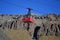 Old cable car on Mount Elbrus