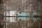 Old Cajun houseboat in the Atchafalaya Swamp Basin.