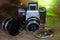 Old camera- `Pentacon SixTL`. Well served camera.