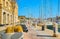 The old cannons in Birgu promenade, Malta