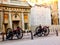 Old cannons in front of the Royal Palace in Stockholm