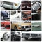 Old cars collage