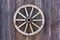 Old cart wheel