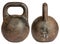 Old cast iron kettlebell 16 kg