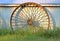 Old Cast Iron Wagon Wheel