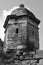 Old Castle Fortress Tower (grayscale)