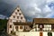 Old castle house in Andlau, Alsace