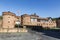 Old castle in medieval city of Buedingen