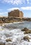 Old castle on Mediterranean sea coast. Paphos, Cyprus