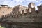 Old castle walls in Verona