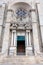 Old Cathedral entrance of Oporto city Portugal.