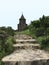 Old catholic church at Bokor