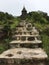 Old catholic church at Bokor mountain, Cambodia