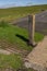 Old cattle grid at Cow Green Reservoir, Teesdale