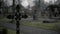 Old Celtic Cross in Cemetery