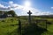 An old celtic cross near Kildalton Chapel on Islay