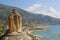 Old cemetery in Menton, France