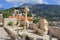 Old cemetery in Menton, France