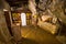 Old chapel in Agia Sofia cave, Crete, Greece