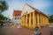 Old chapel in Chinese style of Thai temple, Wat Bang Pla - Samut Sakhon, Thailand