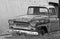 An Old Chevy Pickup Truck in a Junkyard