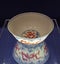 Old China Ming Dynasty Zhengtong Tianshun Ceramic Antique Porcelain Blue-and-white Bowl Iron-Red Glazed Dragon Cloud Design Crafts