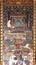 Old Chinese Fresco On Thai Temple Wall