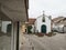 Old christian chapel / church in Vila do Conde, Portugal, on a bright summer day