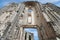 Old church and abbey ruins in the Loire Valley, France,