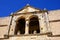 Old church at Arkadi village on Crete island, Gree